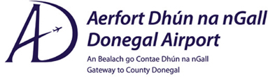 Donegal Airport logo with clear background